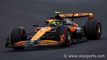 Norris fastest in McLaren one-two in second practice at Belgian GP