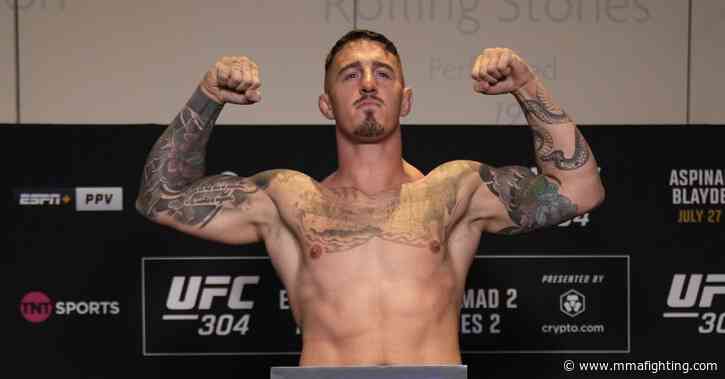 UFC 304 weigh-in results: 2 title bouts official, 1 fighter misses