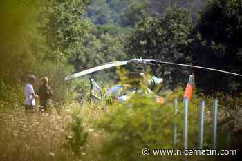 Un hélicoptère militaire effectue un atterrissage d’urgence dans un champ aux Arcs-sur-Argens