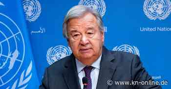 António Guterres kritisiert Untätigkeit in Sachen Klima