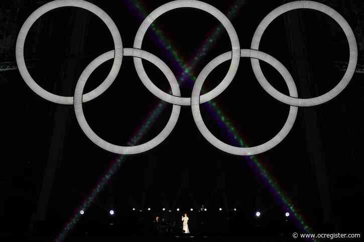 Celine Dion serenades Paris, and now the Games can begin