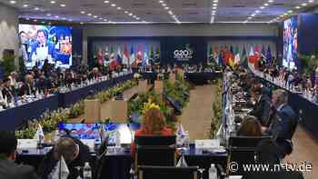 Abschlusserklärung in Rio: G20 sichern Zusammenarbeit bei Besteuerung Superreicher zu