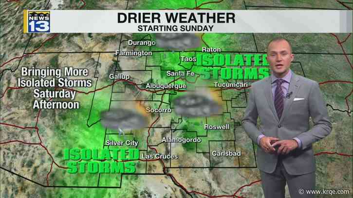 Heavy rain possible through Friday night