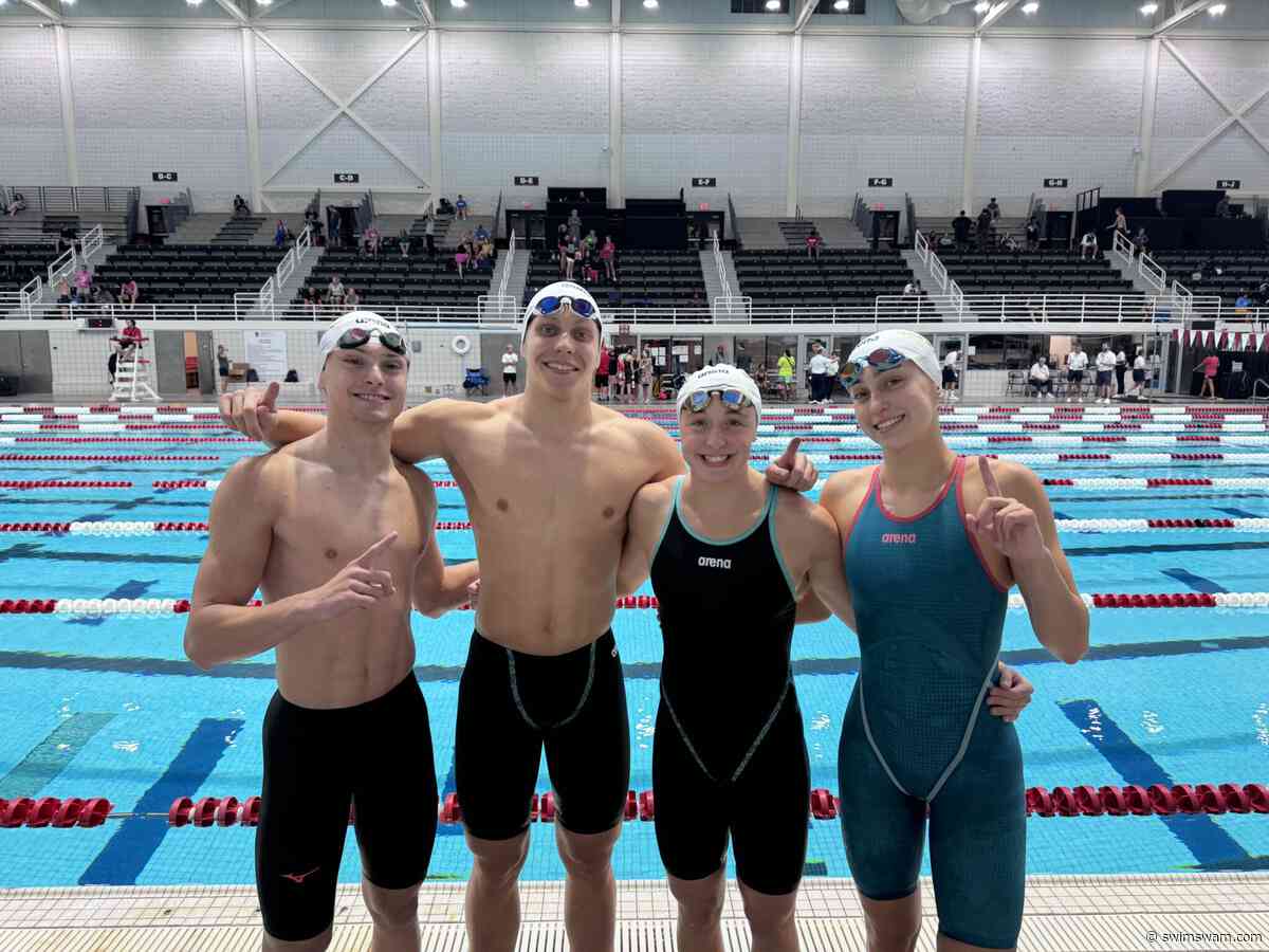 Spartans Aquatic Club Re-Breaks Their Own National Age Group Relay Record in Georgia
