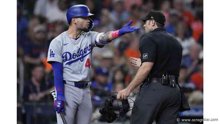 Dodgers’ depleted lineup gets shut out in loss to Astros