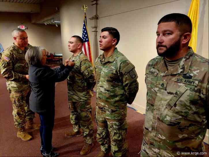 New Mexico National Guardsmen honored for saving lives in Ruidoso
