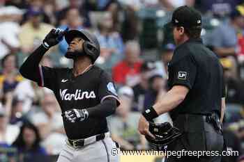 Bryan De La Cruz, Jake Burger help Marlins strike early in 6-2 victory over the Brewers