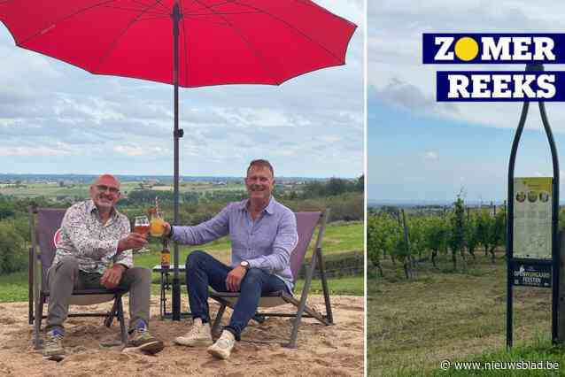 DE LEKKERSTE ROUTE. Welkom op ‘Kemmelberg Strand’, met prachtige vergezichten: “Precies het Toscane van Vlaanderen”