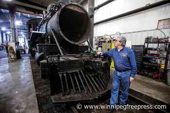 Volunteers aim to keep a 1882 steam locomotive chugging along in Manitoba