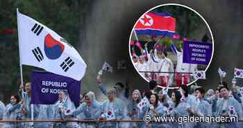 Woedend Zuid-Korea tekent protest na flater met naamsverwisseling ‘Noord-Korea’ bij opening