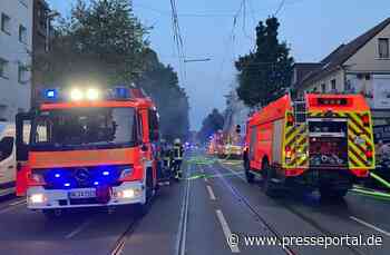 FW-MH: Zimmerbrand in Mülheim an der Ruhr