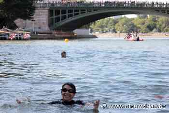Waterkwaliteit Seine voldeed niet aan normen toen burgemeester Parijs duik nam
