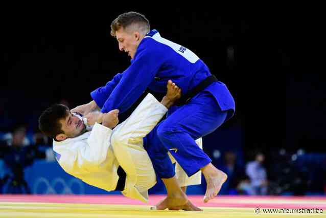 Voor judoka Jorre Verstraeten zitten de Spelen erop: hij verweert zich kranig maar kan net niet stunten tegen Europees kampioen en topfavoriet Garrigos
