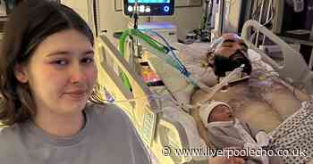 Mum has caesarean so baby could meet her dad before he died