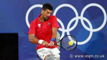 Djokovic starts quest for gold, eyes Nadal in 2nd