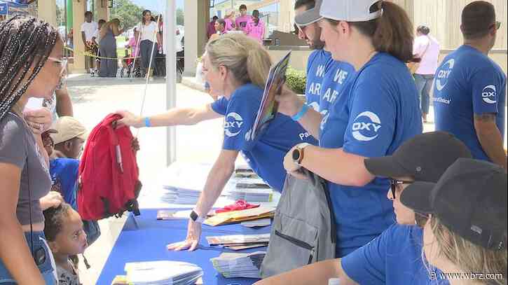 Gonzales students receive free school supplies and uniforms ahead of upcoming school year