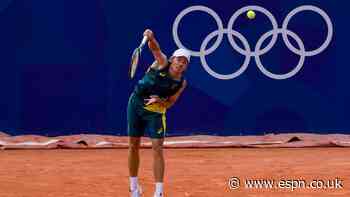 Injury forces De Minaur out of Olympic singles