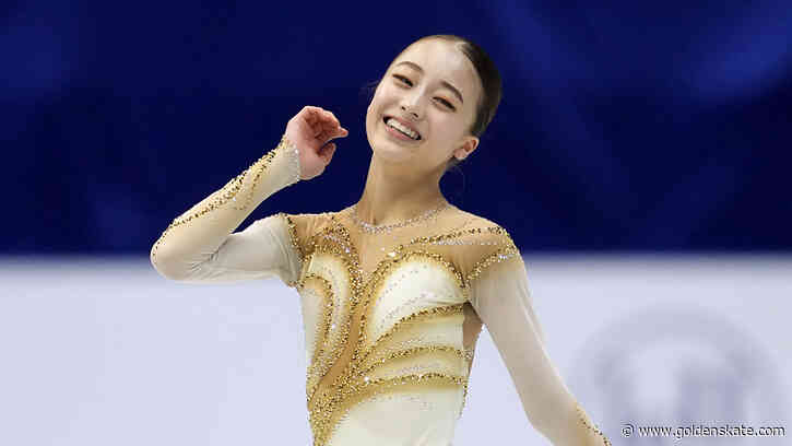 Japan’s junior sensation Rena Uezono