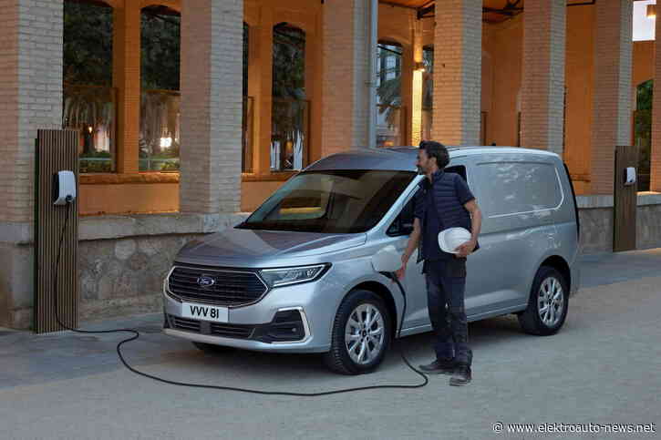 Plug-in-Hybrid Ford Transit Connect PHEV schafft 110 Elektro-Kilometer