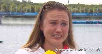 BBC Olympics viewers in tears as Team GB gold medalist tells of late dad's note to her