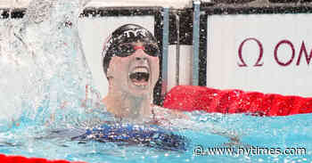 Photos: Katie Ledecky Wins Gold in 1,500-Meter Freestyle, Lapping Competition Again