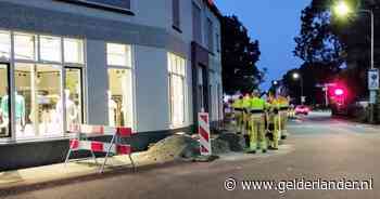 Gaslek in Geldermalsen: in meerdere appartementen en winkels gaslucht te ruiken