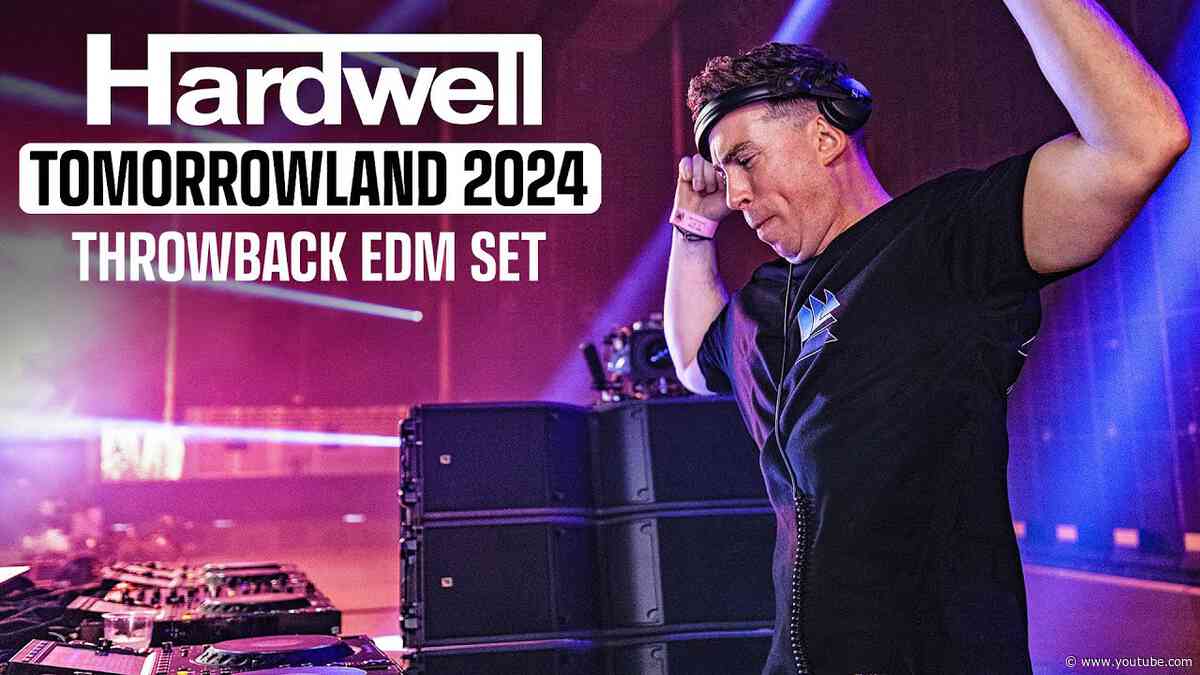 HARDWELL - TOMORROWLAND 2024 W1 (THROWBACK SET - FREEDOM STAGE)