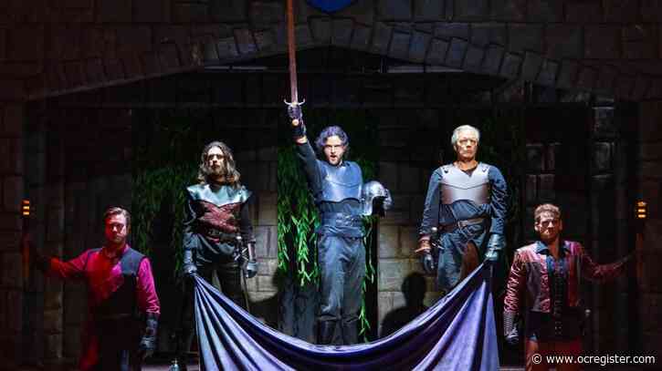 Theater review: A scaled-down ‘Camelot’ still charms in Laguna Beach