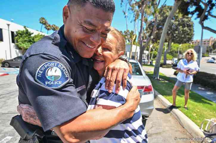 At 94 years old, she keeps Newport Beach police officers fed