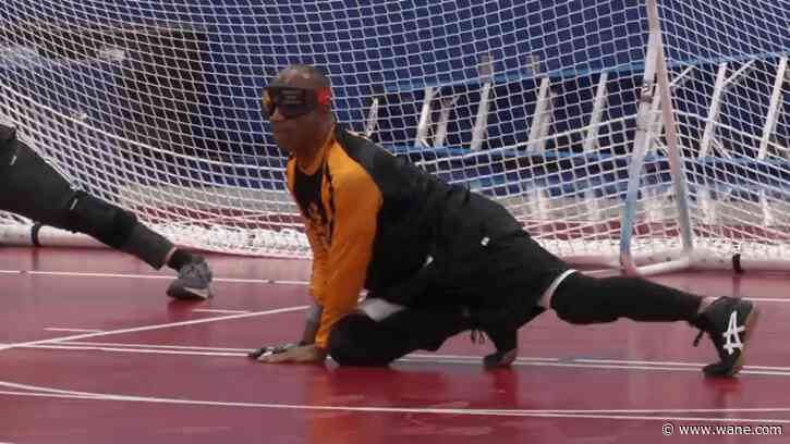 Visually impaired athletes compete in Goalball National Championships