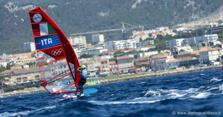 L’azzurra Marta Maggetti medaglia d’oro nel windsurf nella categoria Iq Foil alle Olimpiadi
