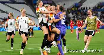 Berger wird zur Heldin: DFB-Frauen zittern sich nach Elfmeter-Krimi ins Halbfinale