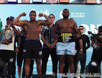 Jared Anderson 252.4 vs. Martin Bakole 284.4 – Official Weigh-in Results