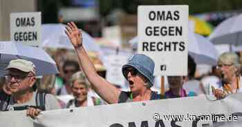 „Omas gegen Rechts“: Bundeskongress in Erfurt – Demonstration für Demokratie