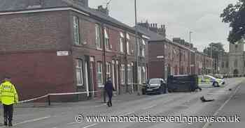 LIVE: Police cordon off street after horror four-car crash in Newton Heath