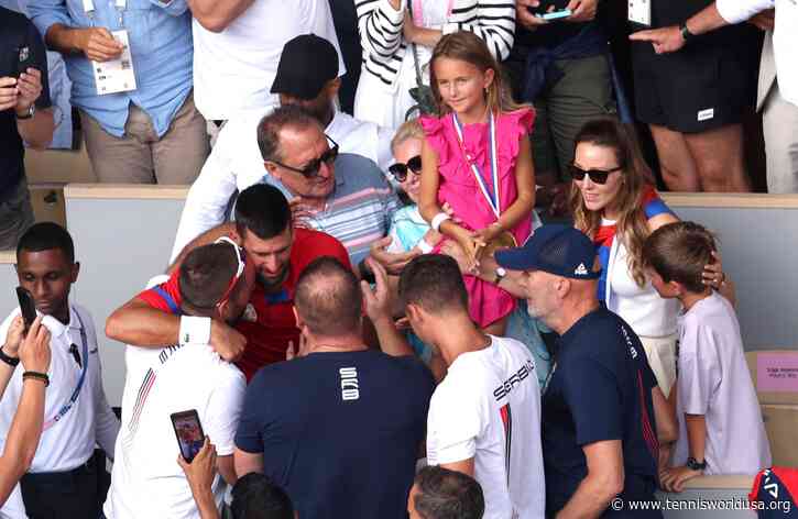 WATCH: Novak Djokovic's moving cry and embrace of his family