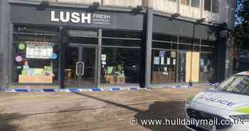 ‘Vandalised, looted and boarded up’ – but ‘amazing’ team at Lush store in Hull and helpers work to bring it back