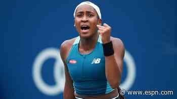 Gauff rolls past Wang in Toronto as Osaka loses