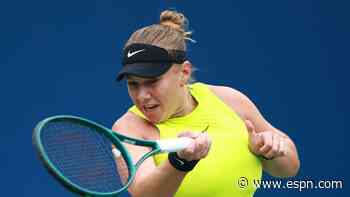 Anisimova ousts Sabalenka to make Toronto semis