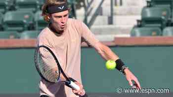 Rublev outlasts Sinner to reach Montreal semis