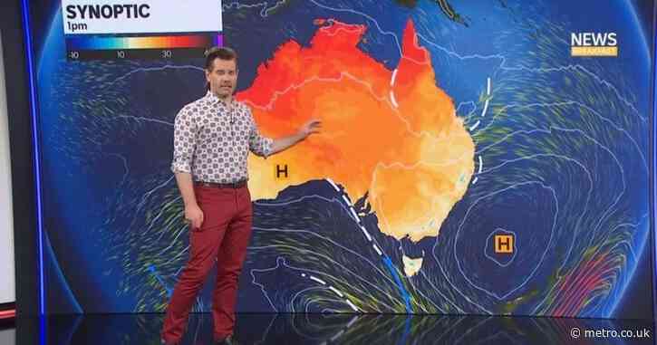 Weather presenter stops broadcast while suffering panic attack live-on-air