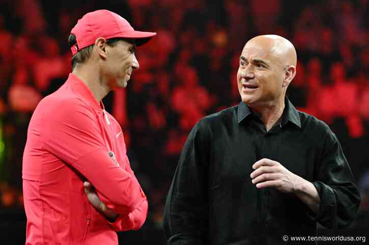 Andre Agassi snubs Rafael Nadal talking about best tennis skills