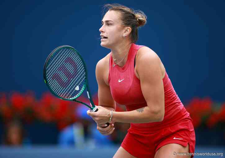 Aryna Sabalenka makes one thing clear after unconvincing start to summer on hard