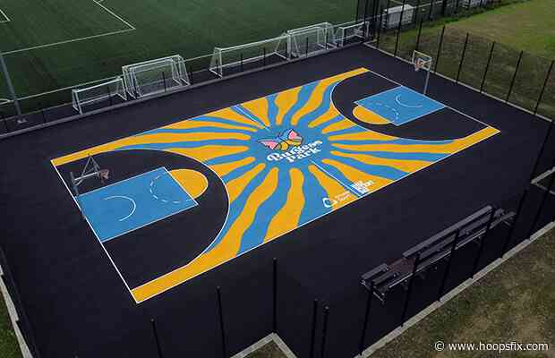 New basketball court set to open in Burgess Park