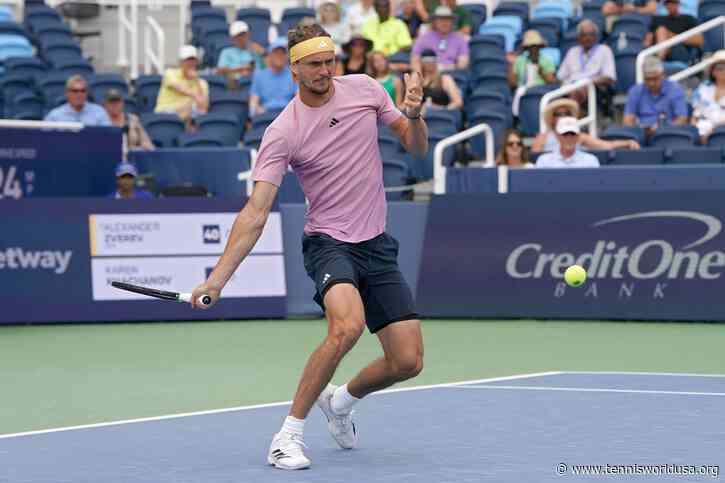 Alexander Zverev sweeps Karen Khachanov, notches 50th win of 2024