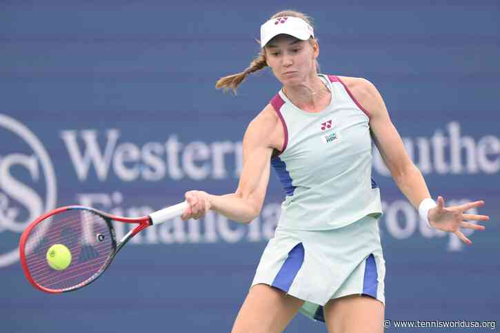 Cincinnati: Elena Rybakina blows two MPs in first match back from bronchitis issue