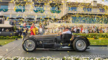 1934 Bugatti Type 59 Sports wins Best of Show at Pebble Beach