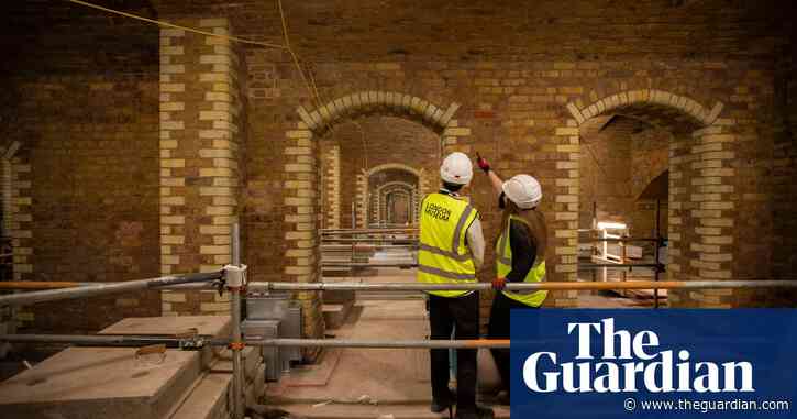 Vaults of ambition: shock find under London Museum enchants its builders