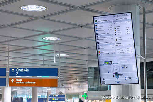 Flughafen München installiert „Mobilitätsmonitore“