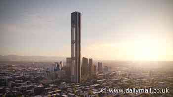 Futuristic plans for world's tallest skyscraper twice as high as One World Trade Center and designed to store power